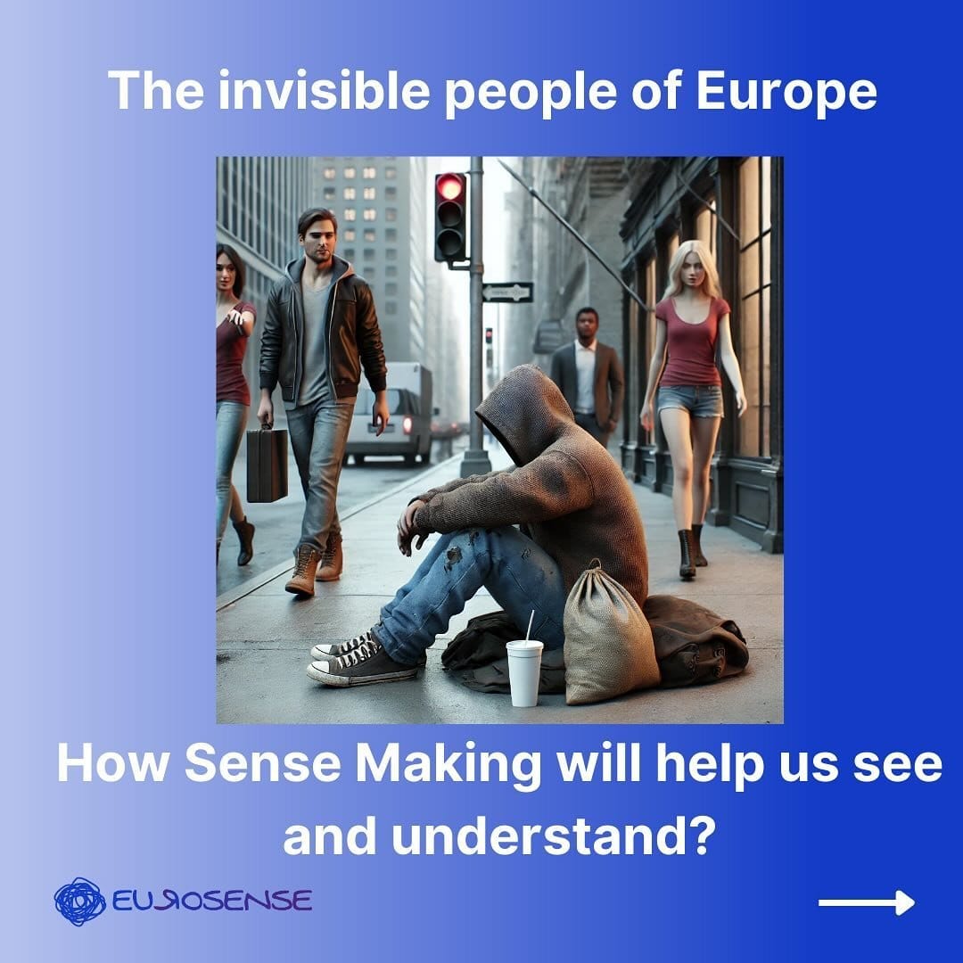 We use abduction as reasoning method to perform sense making. It helps us dealing with ambiguity about human behaviour. By questioning the assumptions and seeking more contextual information such as personal stories, we are able to see and understand